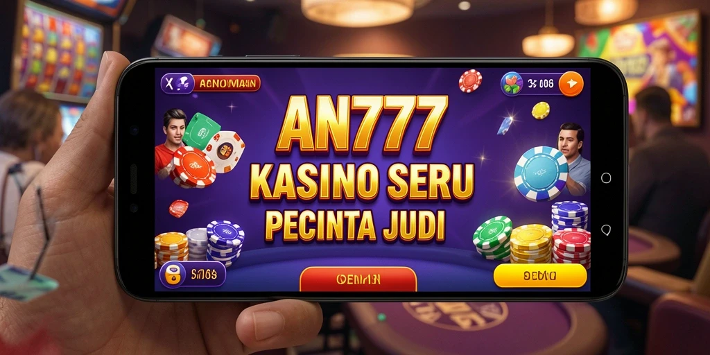 Tampilan gameplay seru AN777 dengan aksi kasino yang menegangkan.