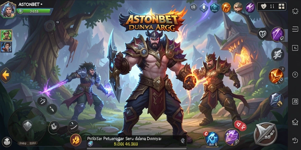 Tangkapan layar gameplay seru dari ASTONBET ARPG.