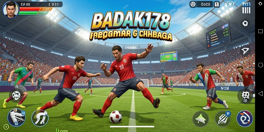 Screenshot BADAK178 menampilkan gameplay seru dengan grafis olahraga yang menarik.