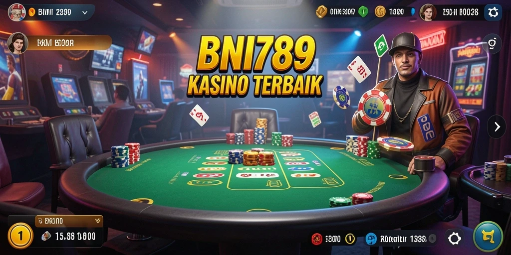 Tampilan permainan kasino yang menarik di BNI789.
