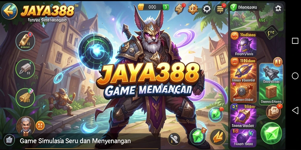 Tampilan gameplay <strong>JAYA388</strong> yang menawan dan interaktif.