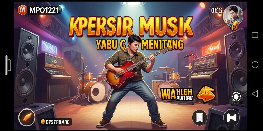 Tampilan gameplay MPO1221 yang penuh warna dan menarik.