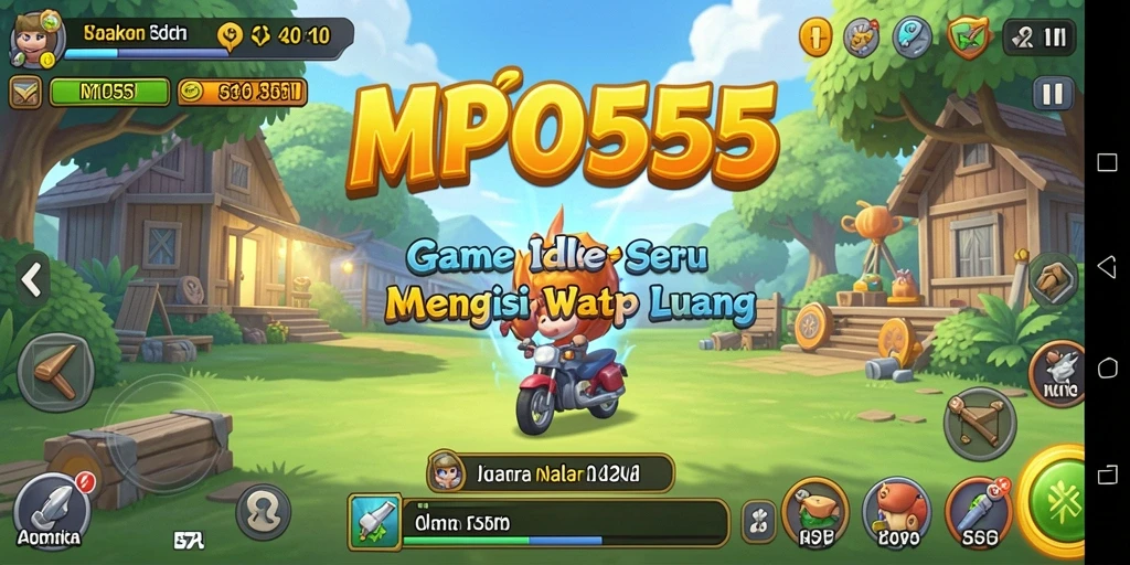 Tampilan gameplay MPO555 yang menawan dan sesuai untuk game Idle.