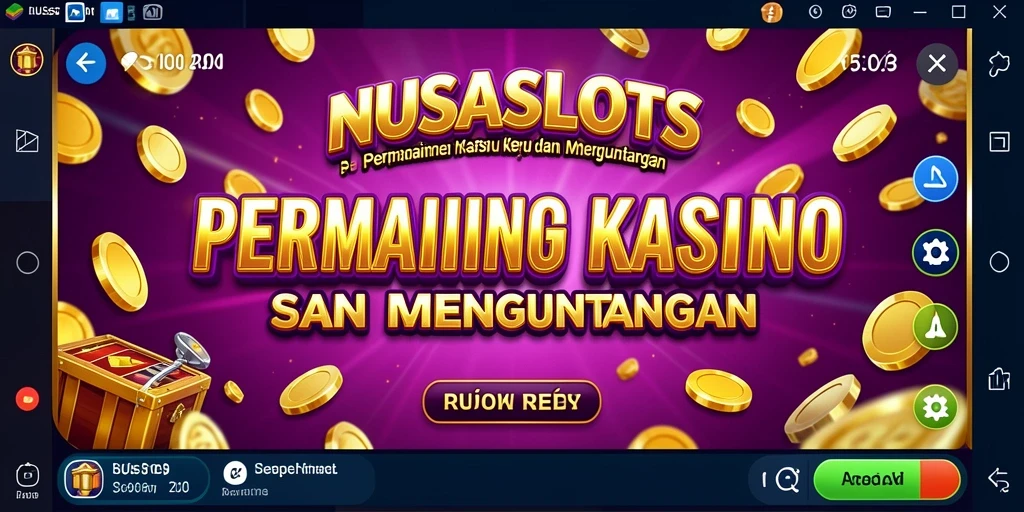 Tangkapan layar dari gameplay seru NUSASLOTS di kasino virtual.