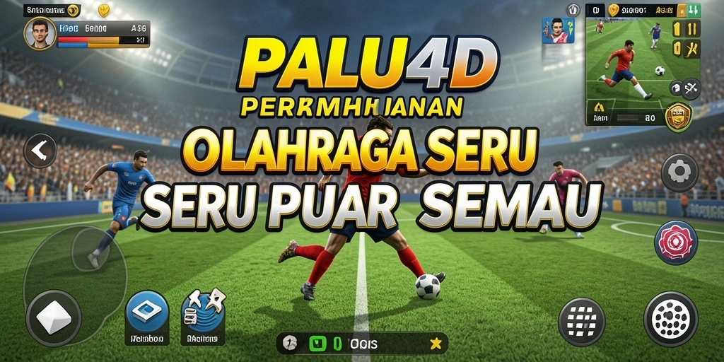 Tampilan seru dari gameplay olahraga PALU4D yang mendebarkan.