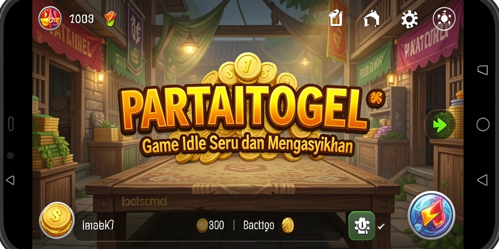 Tampilan gameplay Idle yang menarik dan memukau dari PARTAITOGEL.