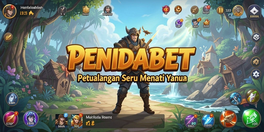Tampilan gameplay PENIDABET yang menegangkan dan penuh petualangan.