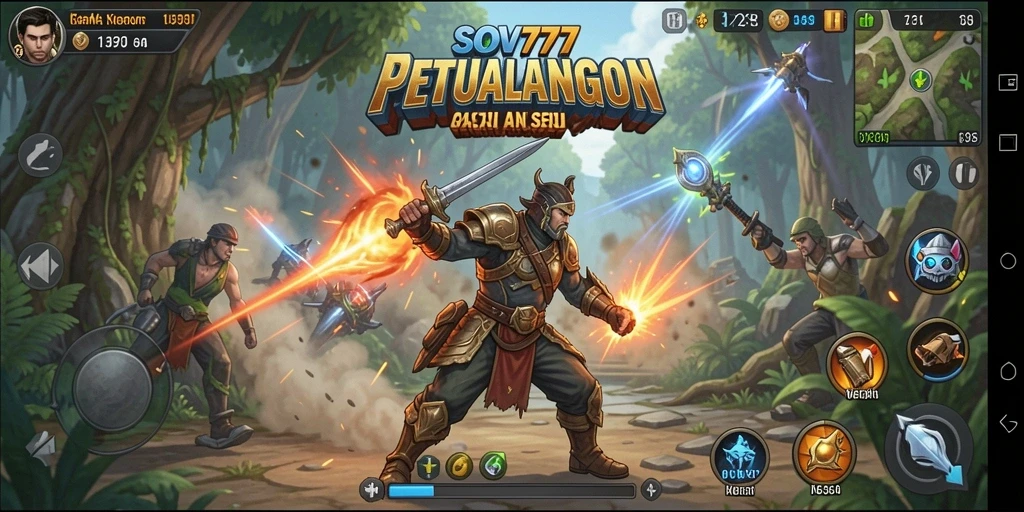 Tampilan gameplay SOV777 yang seru dan mendebarkan.